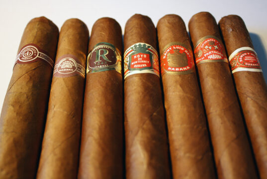 Robusto, Toro, Gordo: A Field Guide to Cigar Sizes Lineup of Cuban Habanos cigars in various shapes and sizes