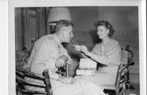 How to Light a Cigar: A Small Fire, Done Right Lt. Mary Porter of the Women's Army Corps lighting a cigar for her father, 1943