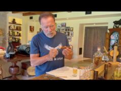 Arnold Schwarzenegger: Tequila + Cigar